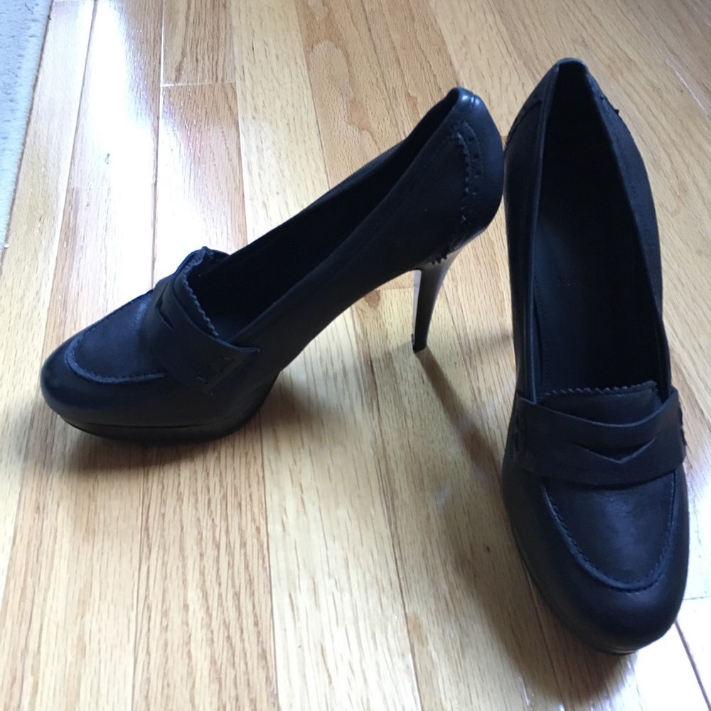 J. Crew platform high heel loafers size 7.5